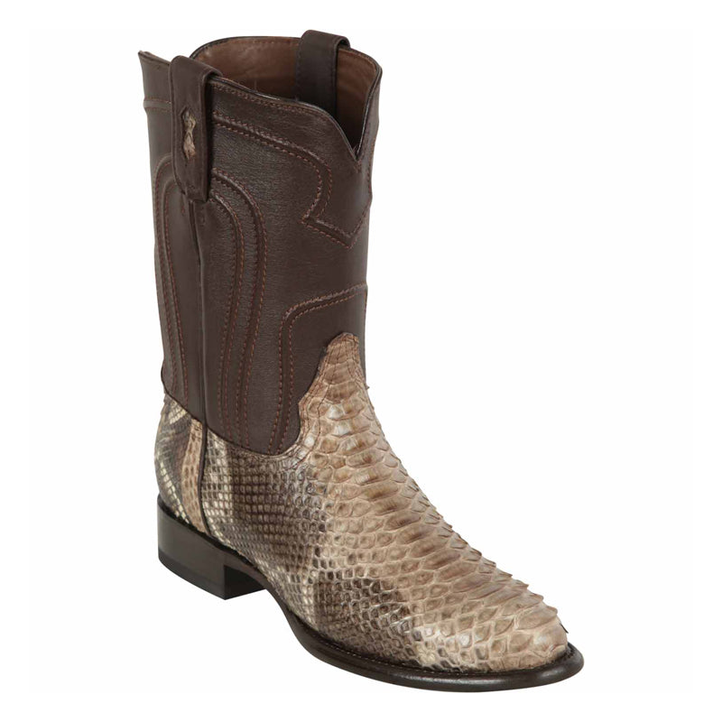 Men's Los Altos Boots Original Python Roper Toe Boots 695785