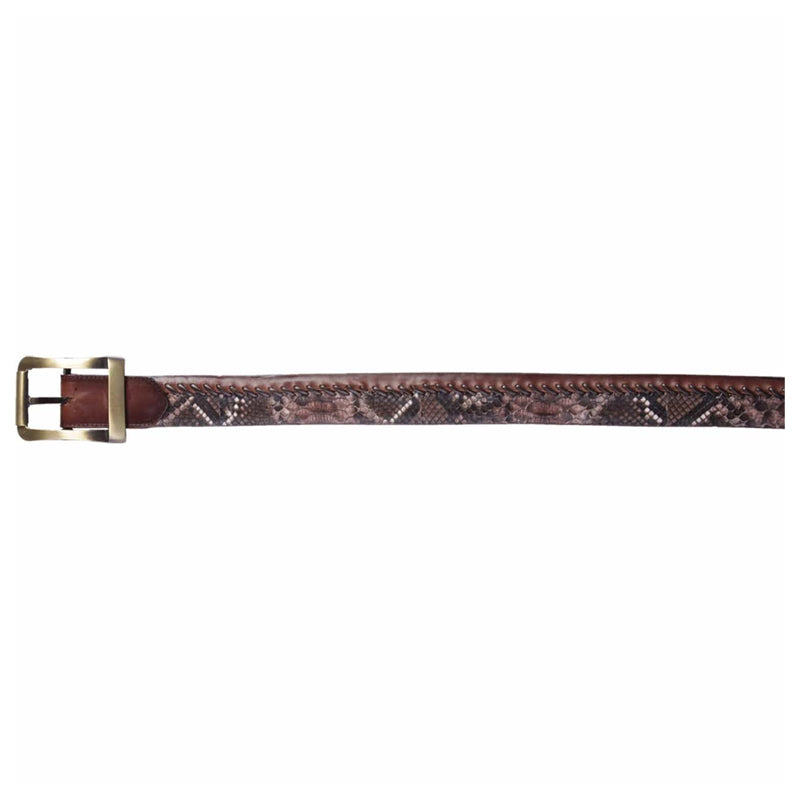 Men's Los altos Boots Original Python Skin Casual Belt C235785