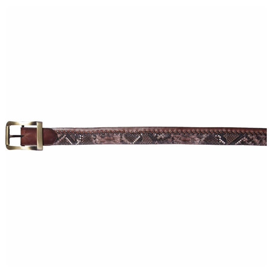 Men's Los altos Boots Original Python Skin Casual Belt C235785