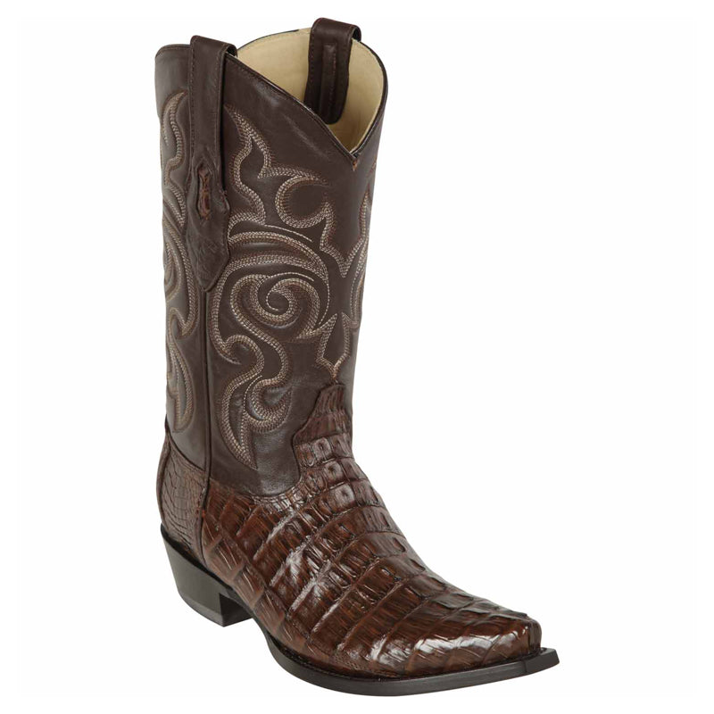 Men's Los Altos Boots Caiman Tail Snip Toe Boot 940107