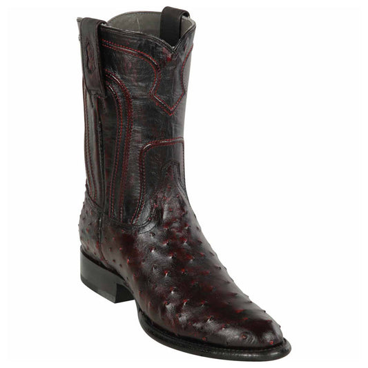 Men's Los Altos Boots  Original Full Quill Ostrich Boots Roper Toe 690318