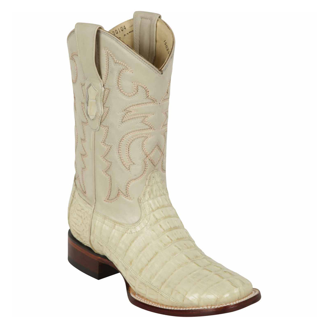 Men's Los Altos Boots Caiman Tail Wide Square Toe Boot 8220104