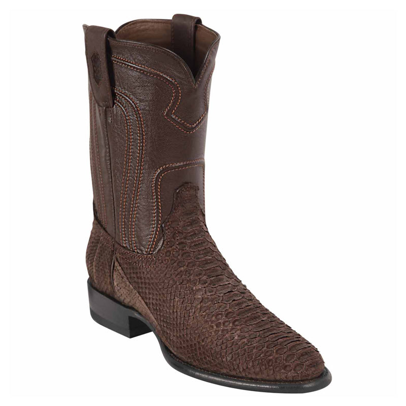 Men's Los Altos Boots Original Python Roper Toe Boots 69N5707