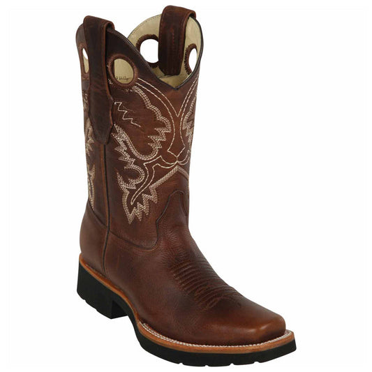 Men's Los Altos Boots Genuine Leather Rodeo Square Toe Boots 813E9940