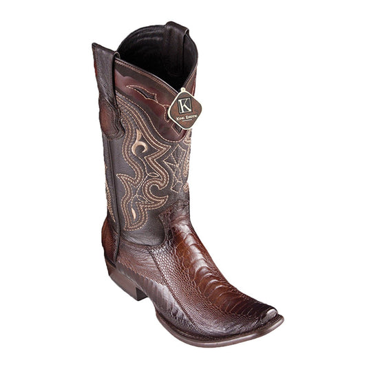 Men's King Exotic Original Ostrich Leg Dubai Style Boot 4790516