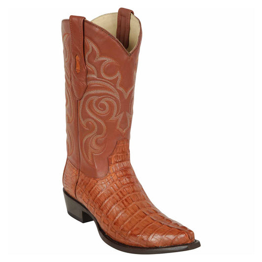 Men's Los Altos Boots Caiman Tail Snip Toe Boot 940103