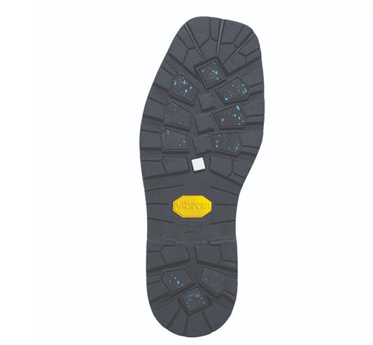 VIBRAM ARCTIC GRIP #007 BLACK RUBBER SOLE (#1244) - One Pair