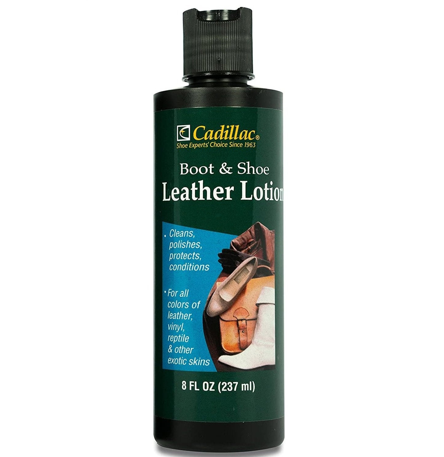 Cadillac Boot and Shoe Leather Conditioner and Cleaner Lotion