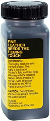 Fiebing's Leather Sole & Heel Brown Edge Dressing | Gloss Shoe Dressing