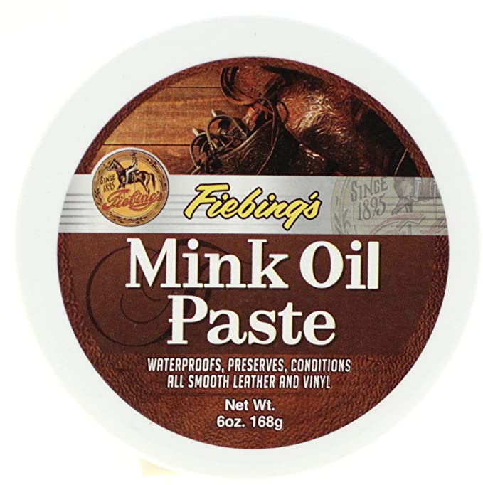 Fiebings | Mink Oil Paste For Smooth Leather And Vinyl Condition And Protect