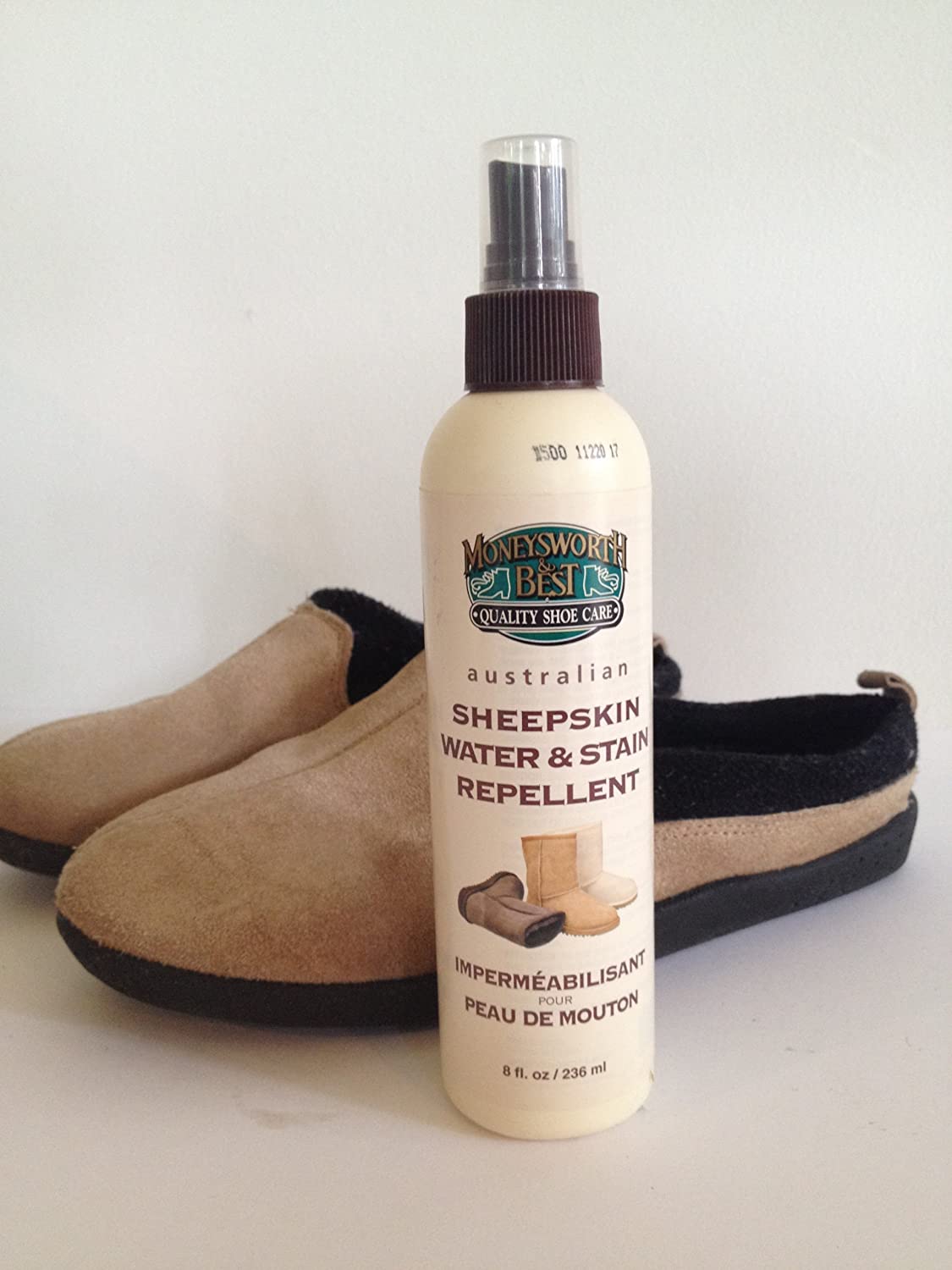 Moneysworth & Best Sheepskin Water & Stain Repellent-Pump