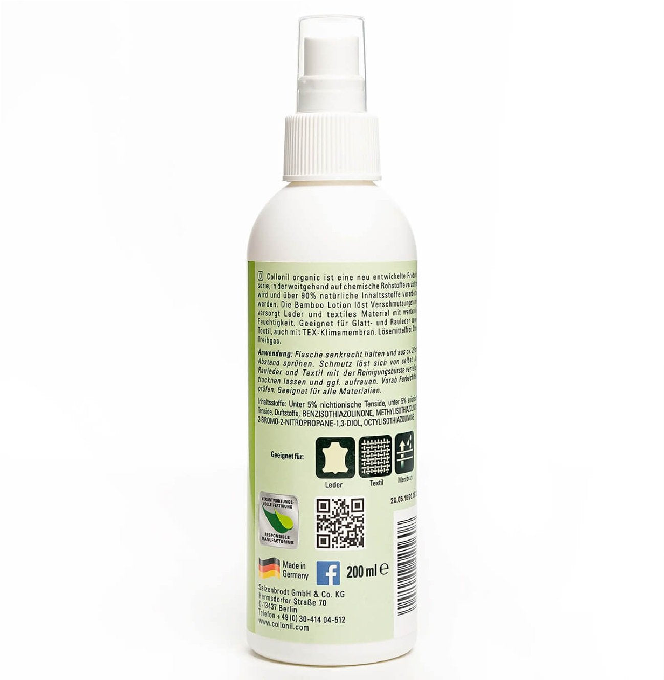 Collonil Organic Bambo Lotion 200ml #COLOB