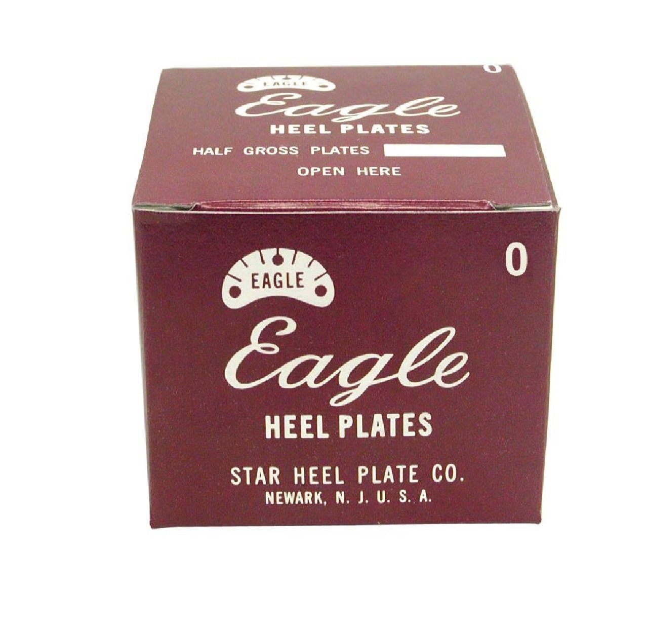 Eagle metal Plates 0 - 1" (36 units)  (#EMP0)