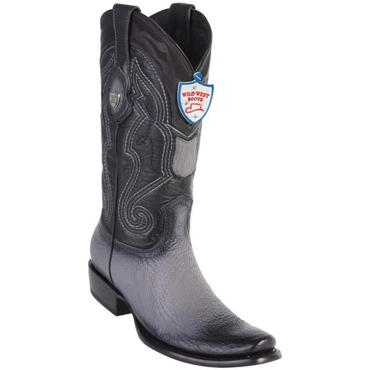 Wild West 2799338 Men's | Color Faded gray | Men’s Wild West Sharkskin Boots Dubai Toe Handcrafted